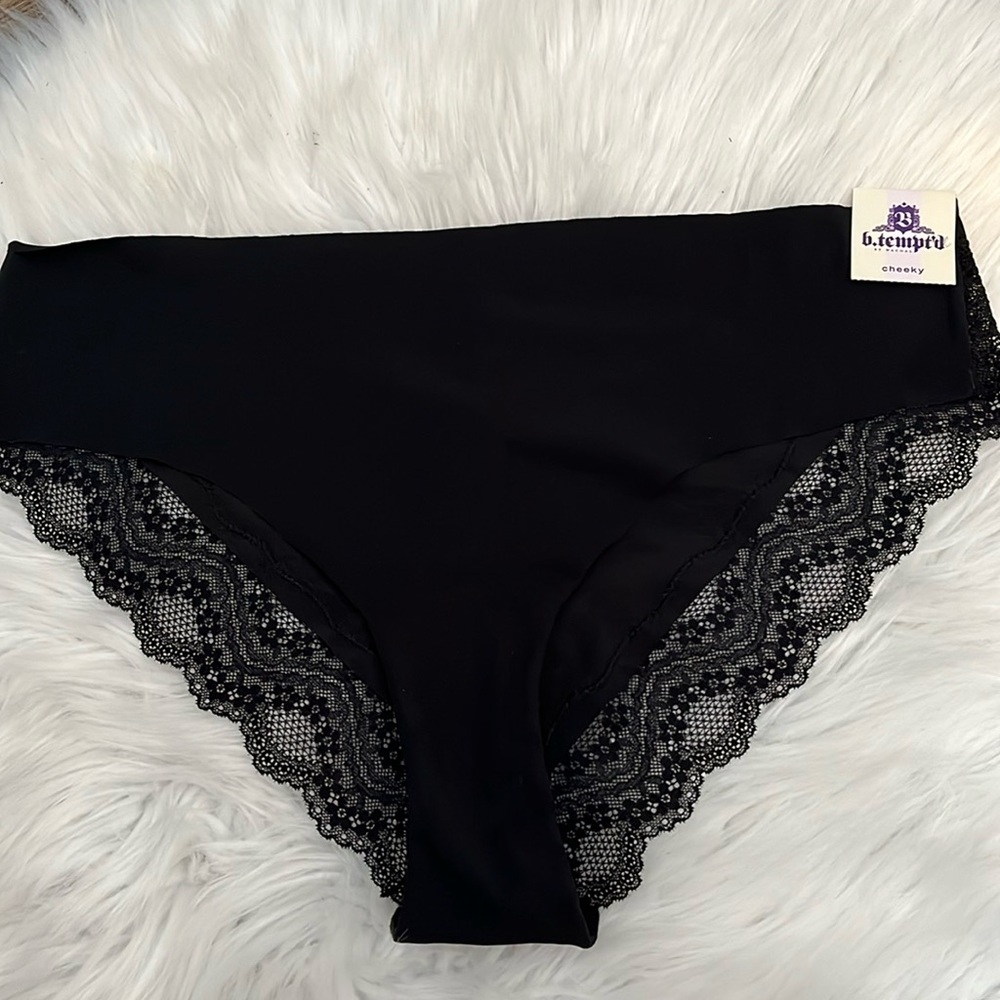 B.bare Cheeky  Xl black underwear.